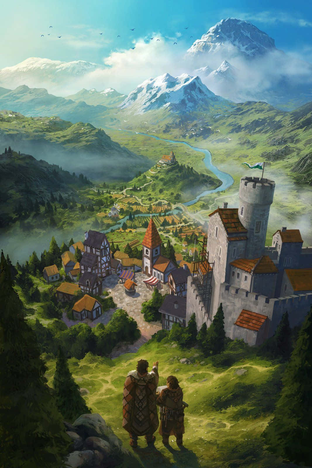 Ancient Fortress Of The Citadel Wallpaper