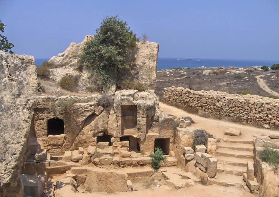 Ancient_ Tombs_of_the_ Kings_ Cyprus Wallpaper