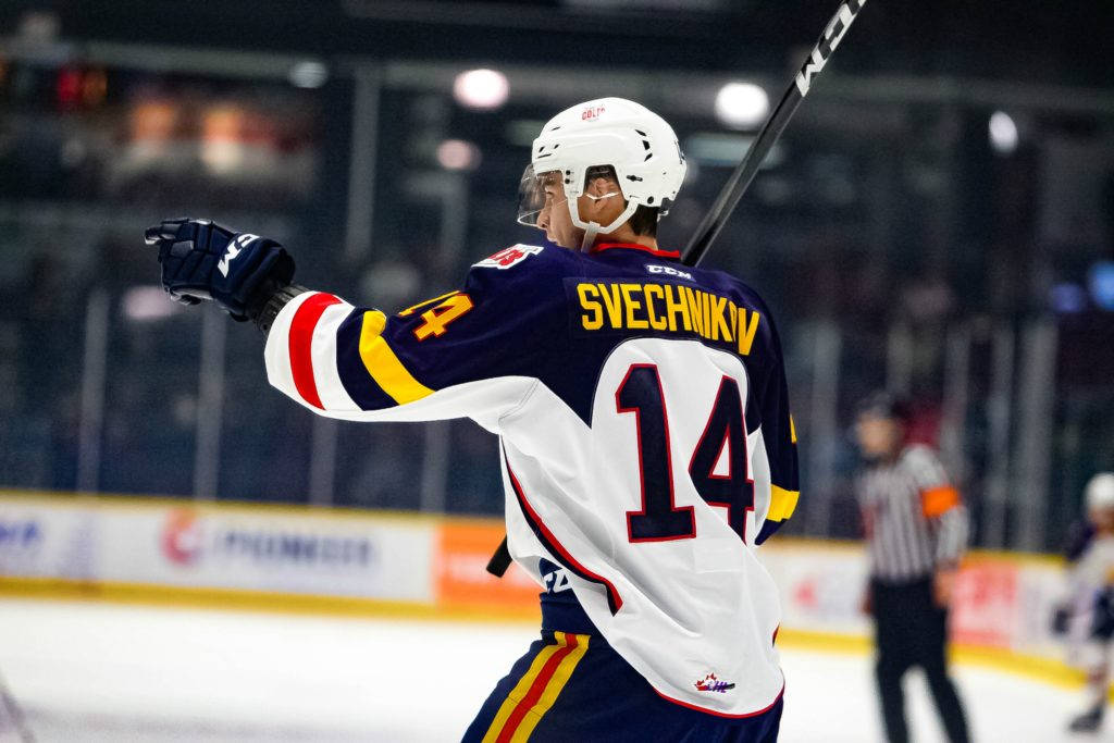 Andrei Svechnikov Barrie Colts Number 14 Wallpaper