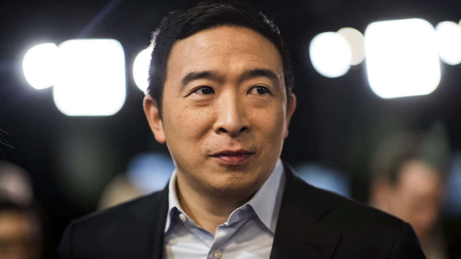 Andrew Yang Portrait Wallpaper