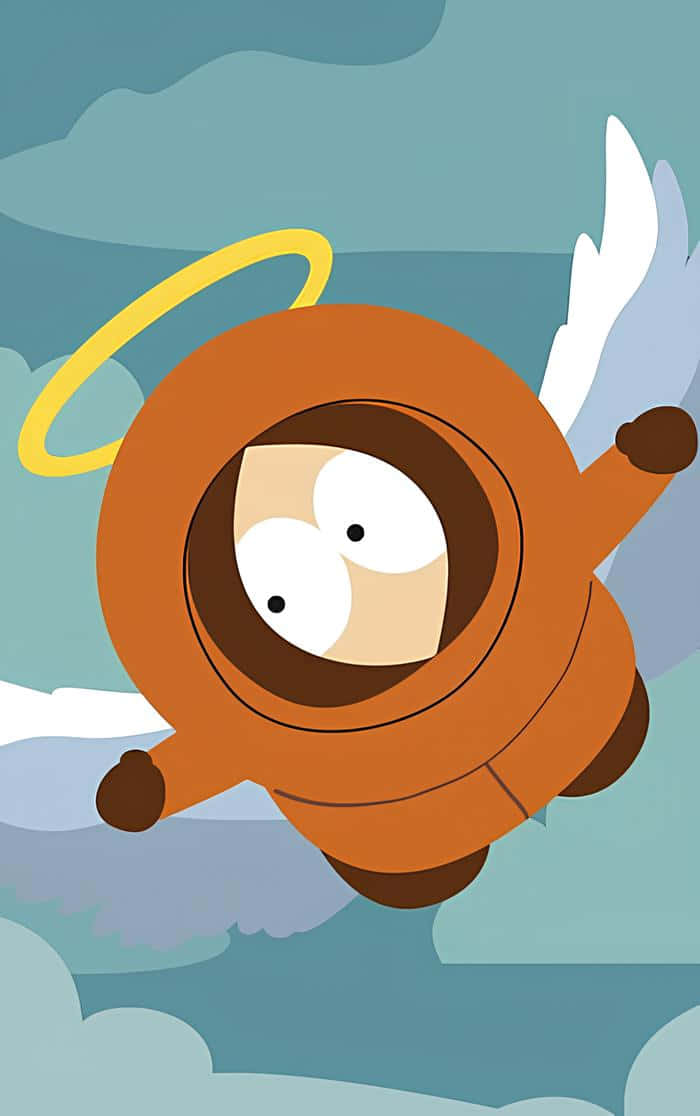 Angel Butters Flying Cartoon Wallpaper