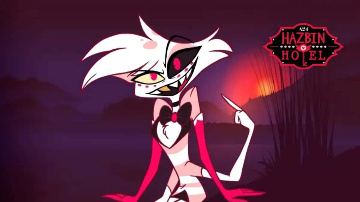 Angel Dust Hazbin Hotel Character Wallpaper