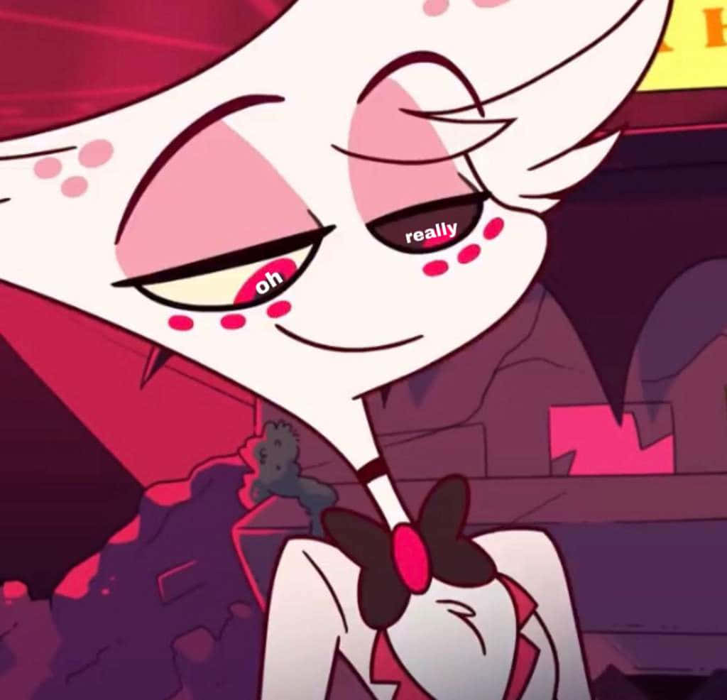 Angel_ Dust_ Smirk_ Hazbin_ Hotel_ Profile Wallpaper