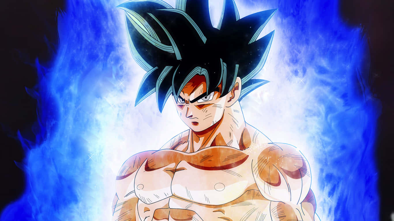 Anger Is Building Up In Goku Wallpaper