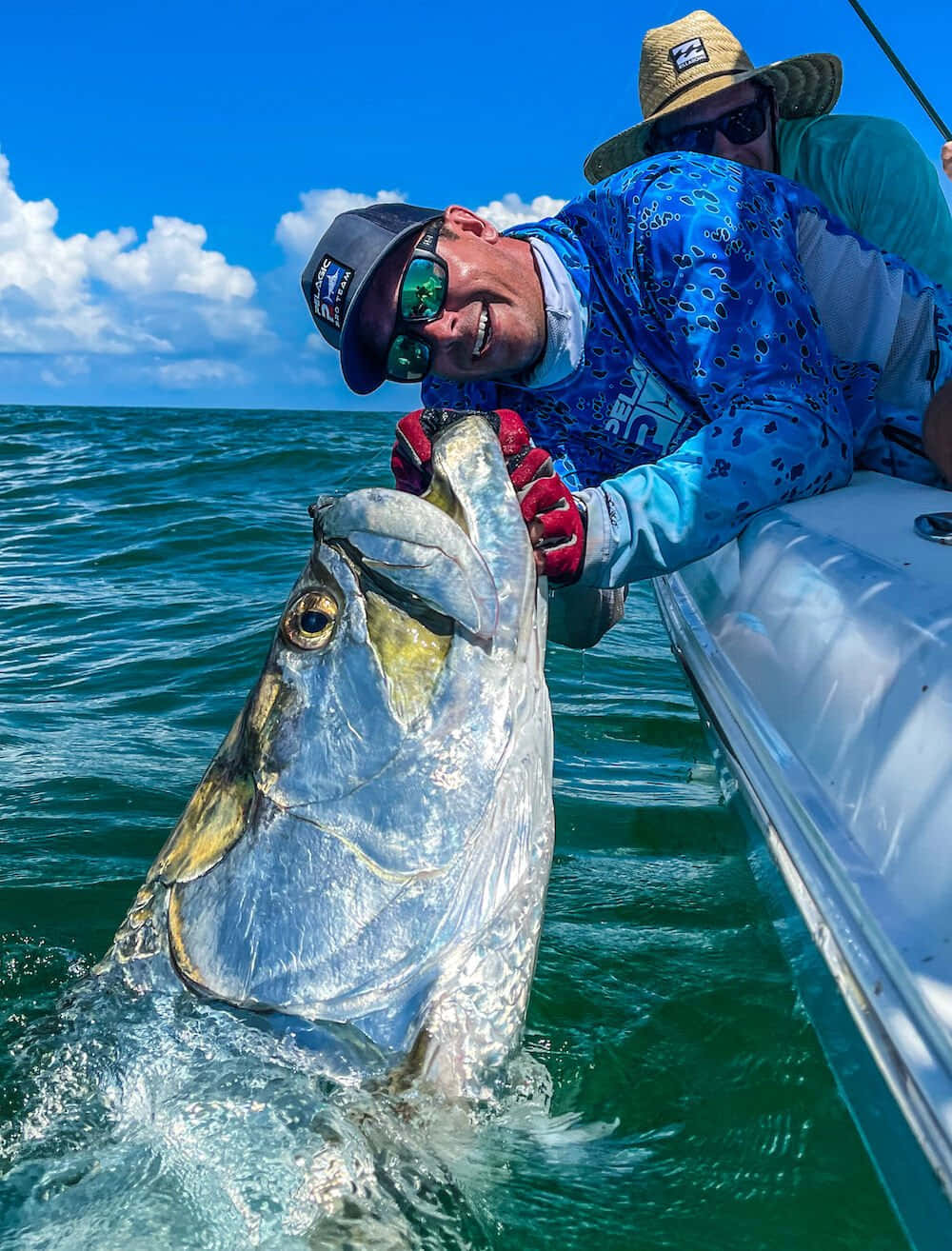 Angler Caught Tarpon Wallpaper