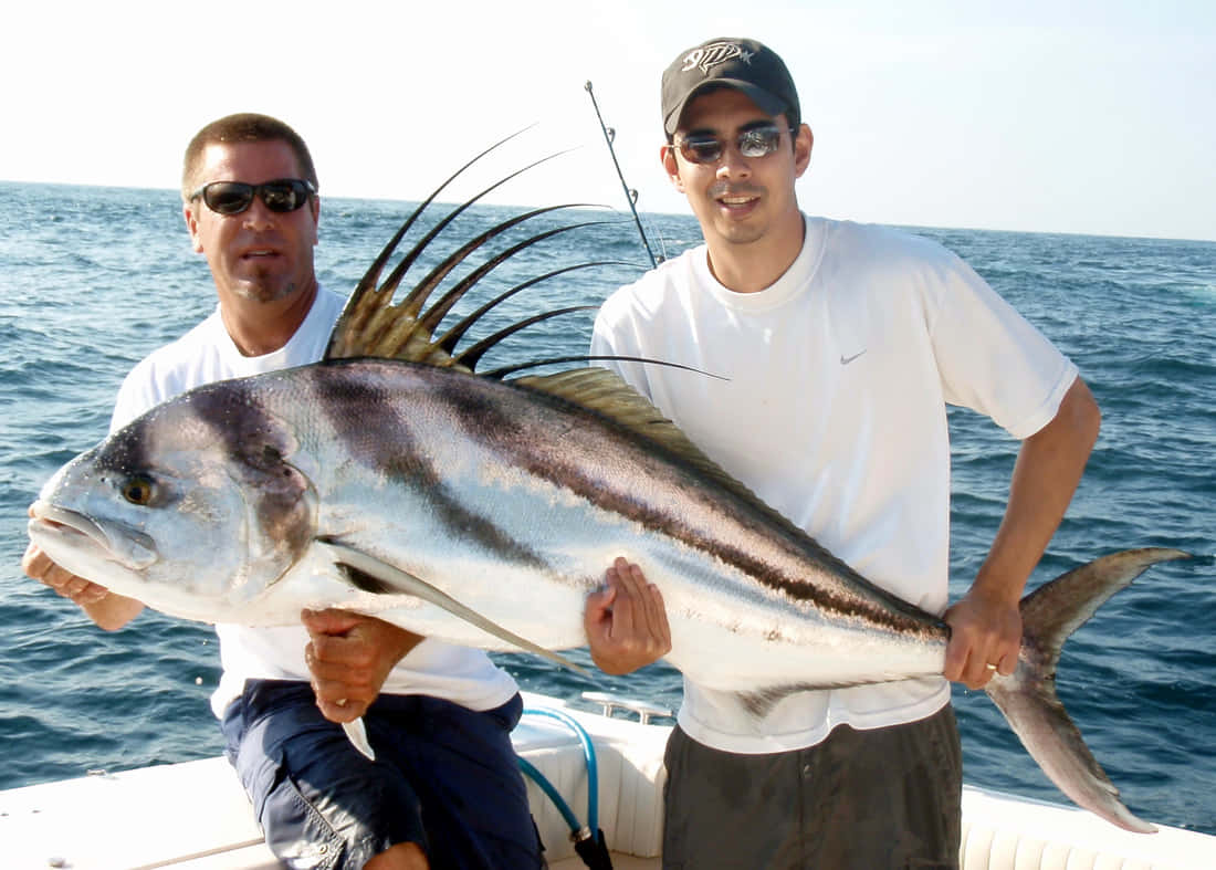 Anglerswith Roosterfish Catch.jpg Wallpaper