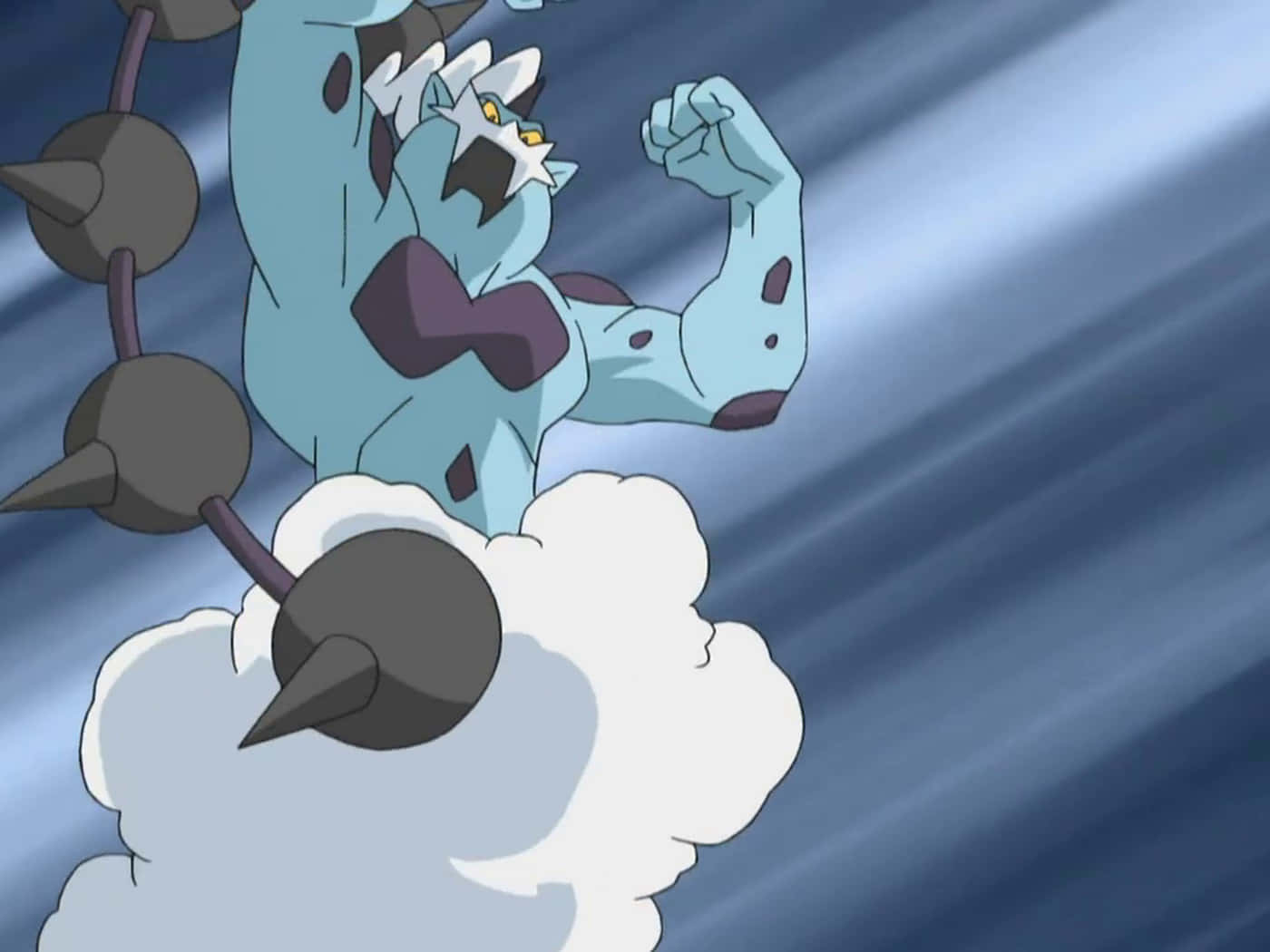 Angry Thundurus In Attack Mode Wallpaper