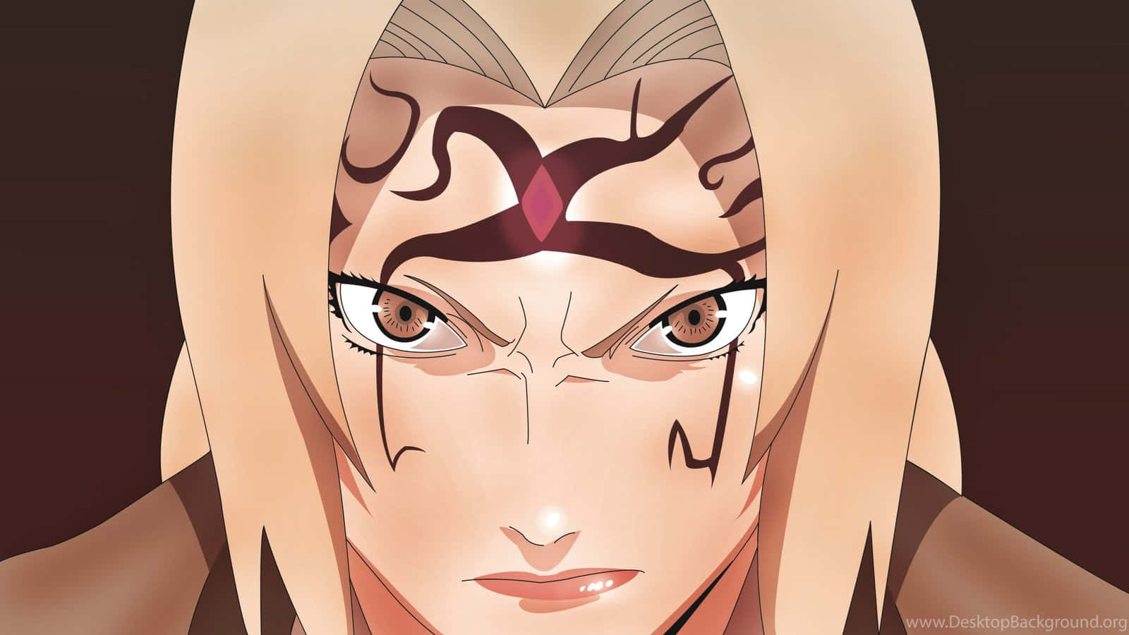 Angry Tsunade Iphone Wallpaper