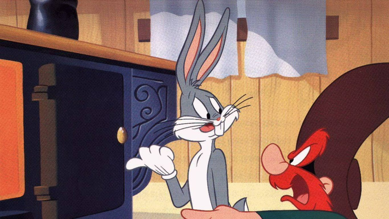 Angry Yosemite Sam And Bugs Bunny Wallpaper