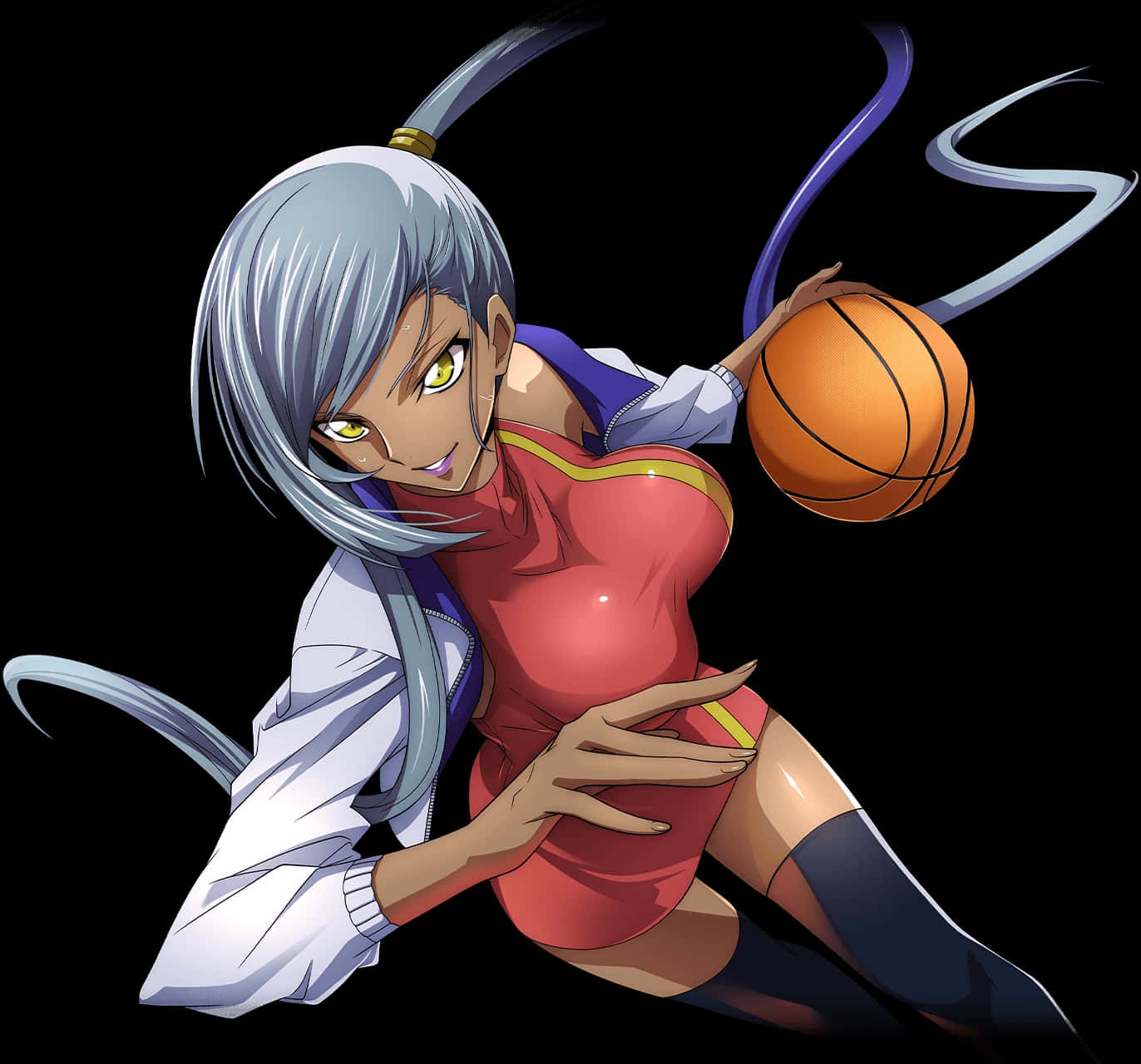 Animated Basketball Player Character Wallpaper