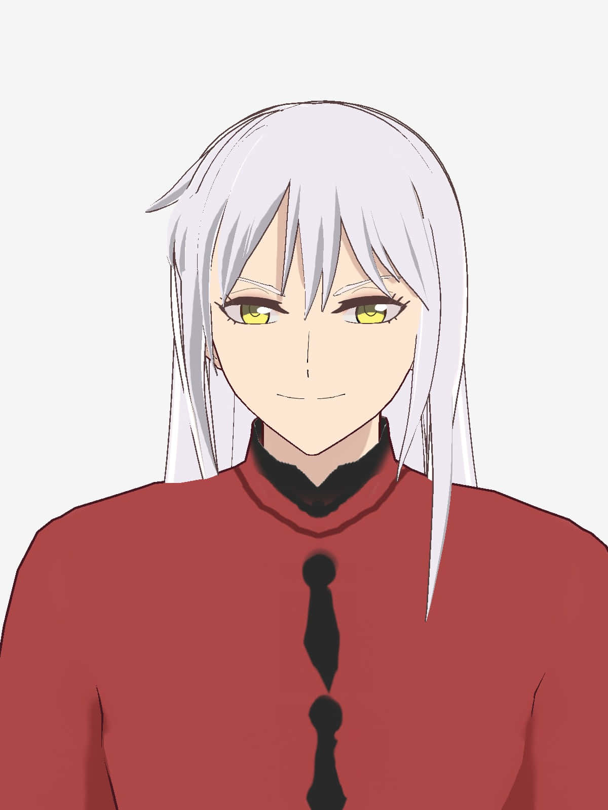 Animated Character Ayame Sohma Portrait Wallpaper