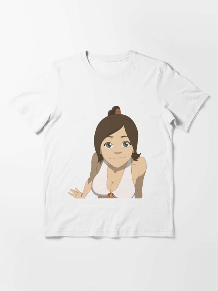 Animated Character White T Shirt Wallpaper