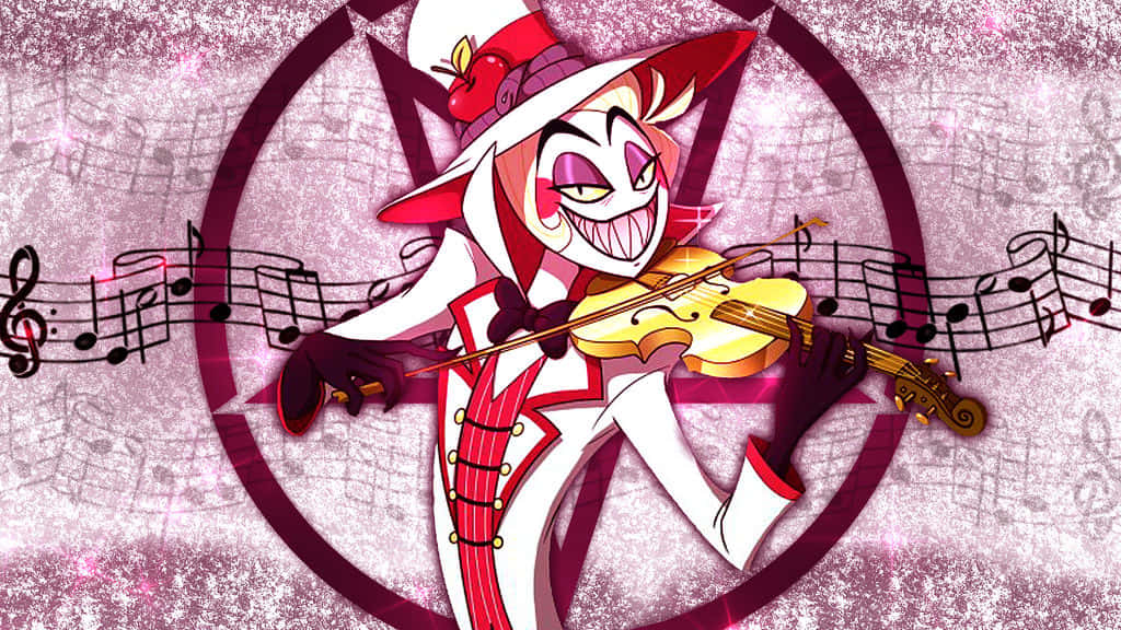 Animated_ Devil_ Violinist Wallpaper