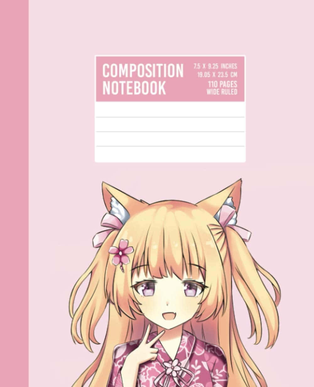 Anime Character Composition Notebook Cover Wallpaper