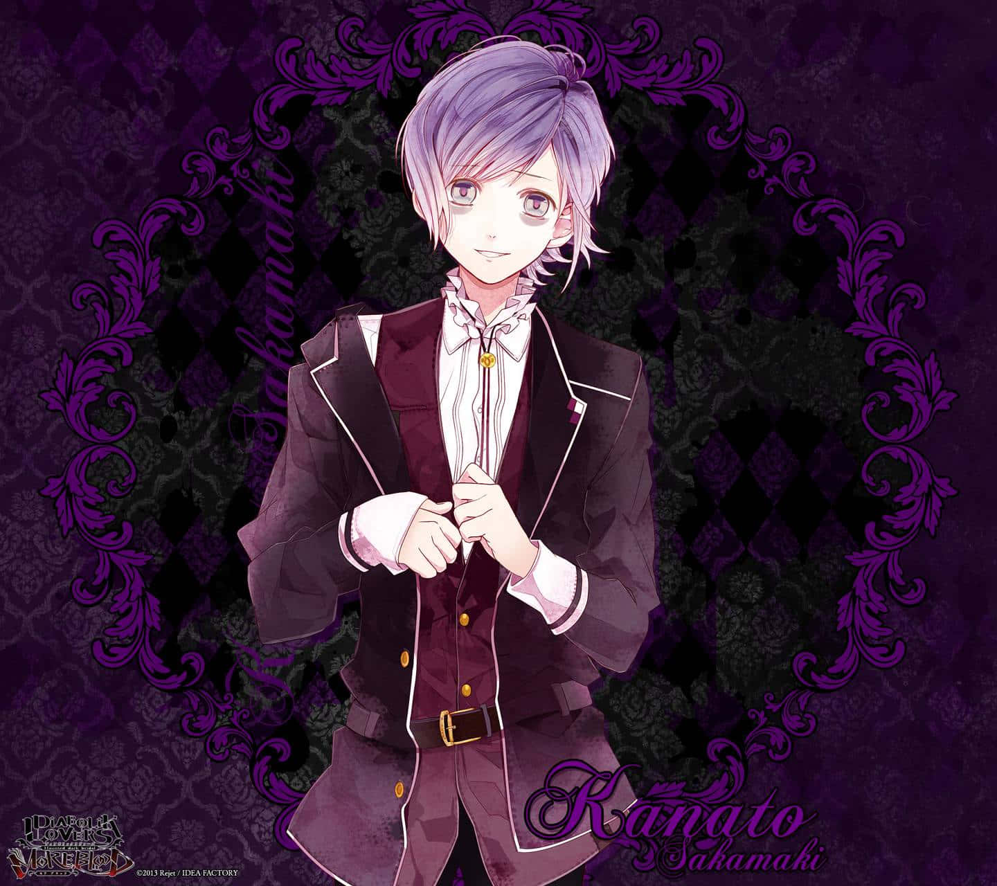 Anime Character - Kanato Sakamaki In Gothic Attire Wallpaper