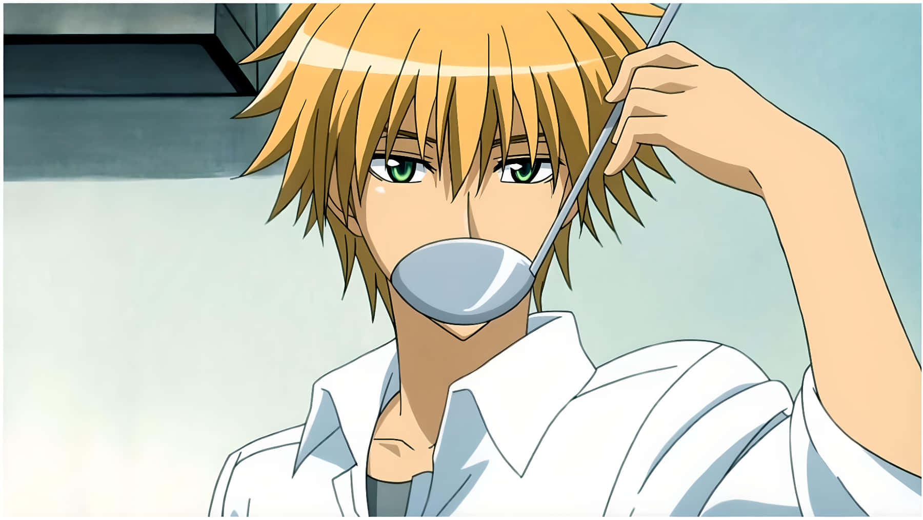 Anime Enthusiast - Takumi Usui In Contemplation. Wallpaper