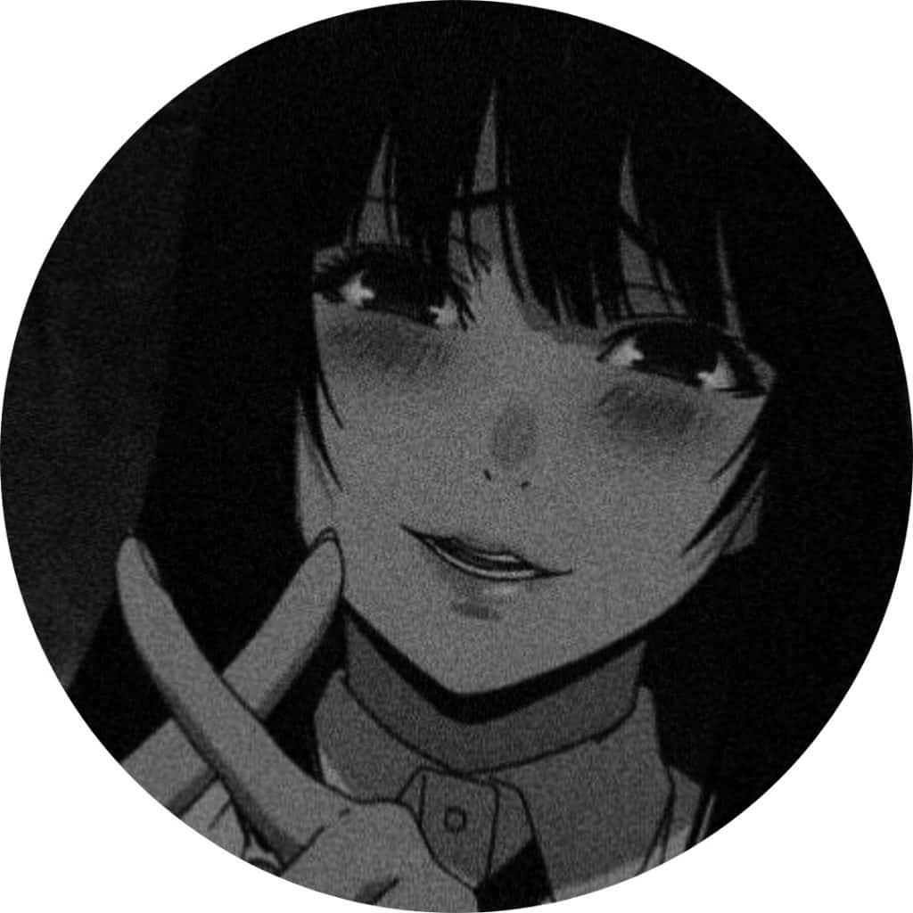 Anime Girls Pfp Black And White Wallpaper