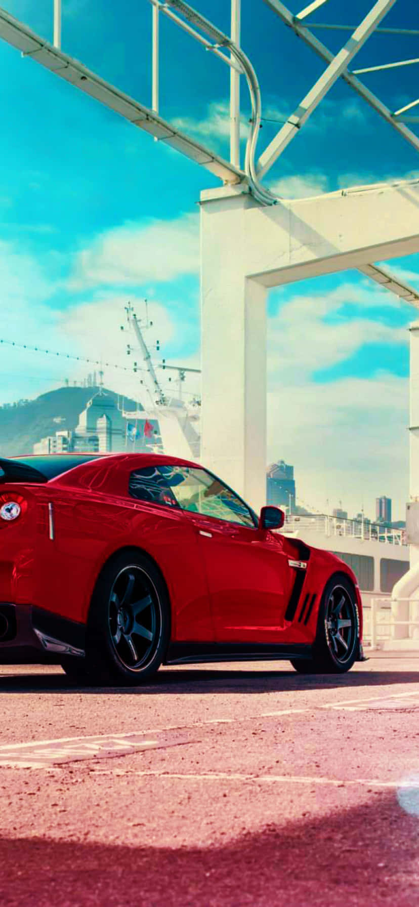 Anime Nissan R35 Gtr Car Wallpaper