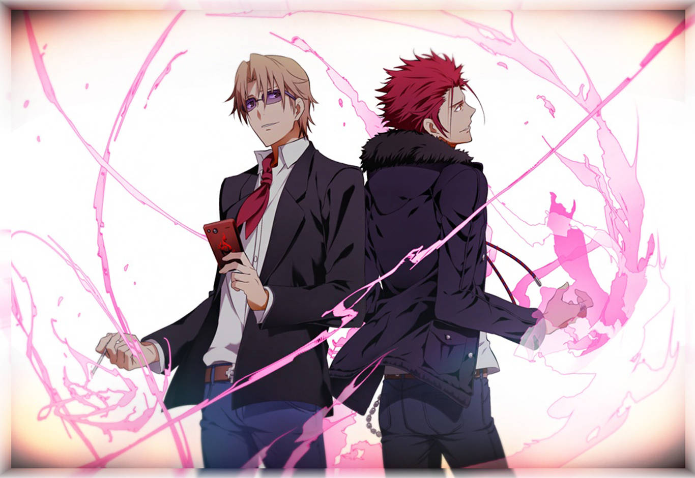 Anime Series K Mikoto And Izumo Wallpaper