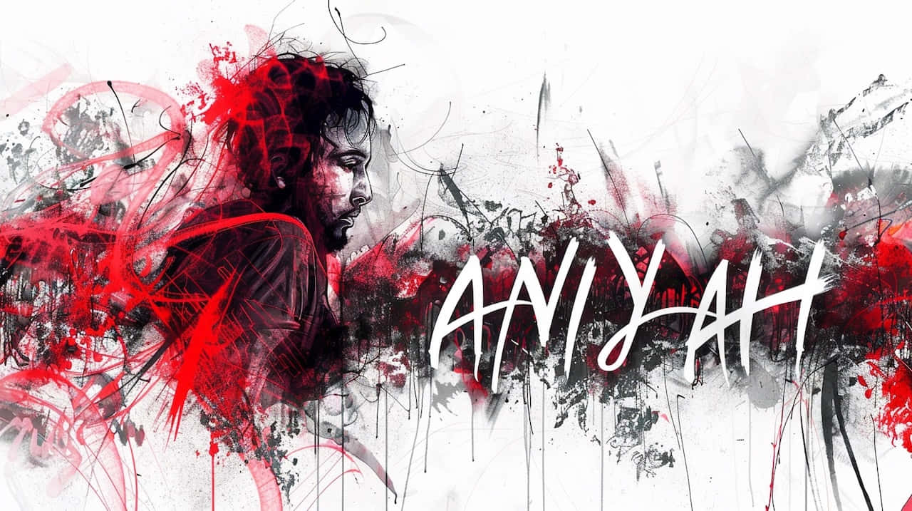 Aniyah Artistic Abstract Portrait Wallpaper