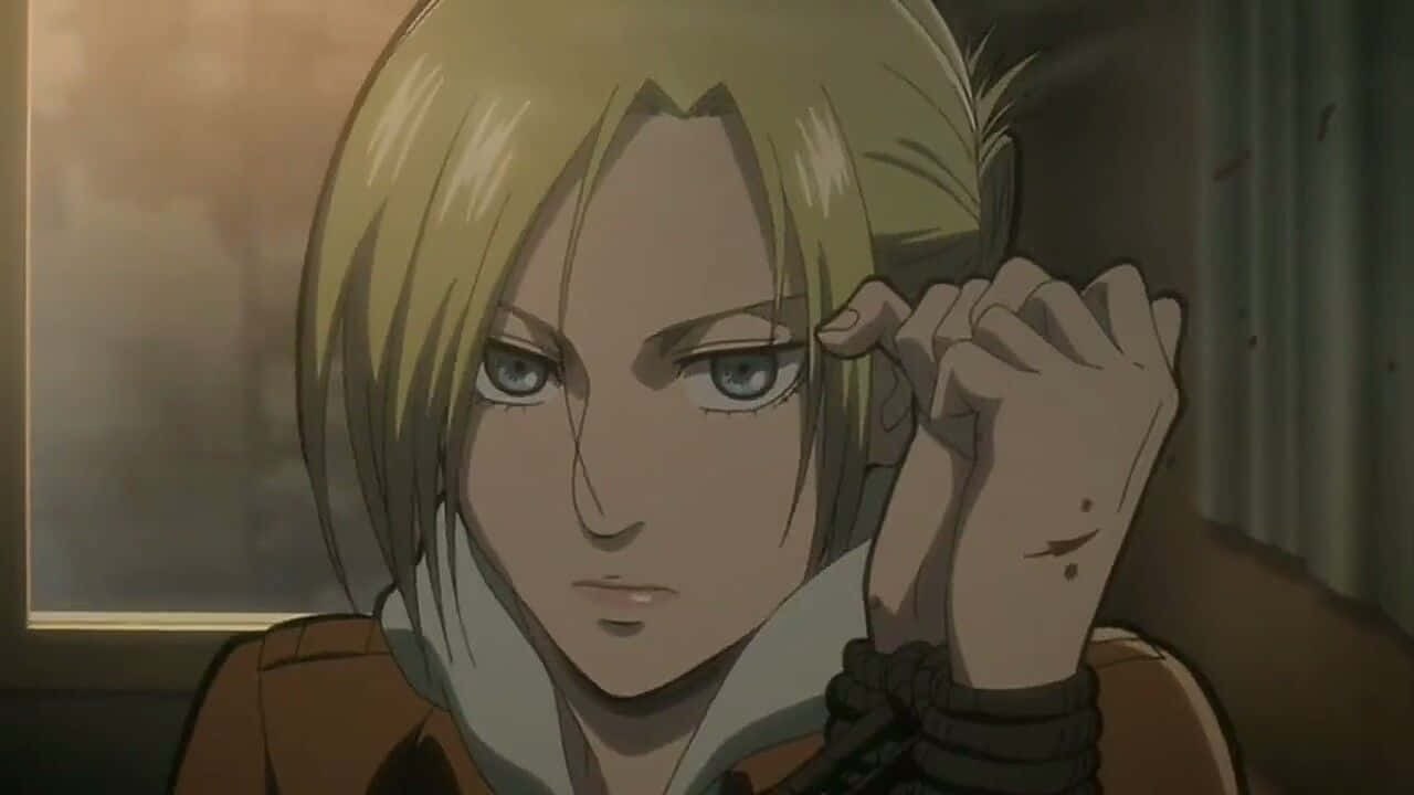 Annie Leonhart A Disciple Of The 104th Training Corps Wallpaper