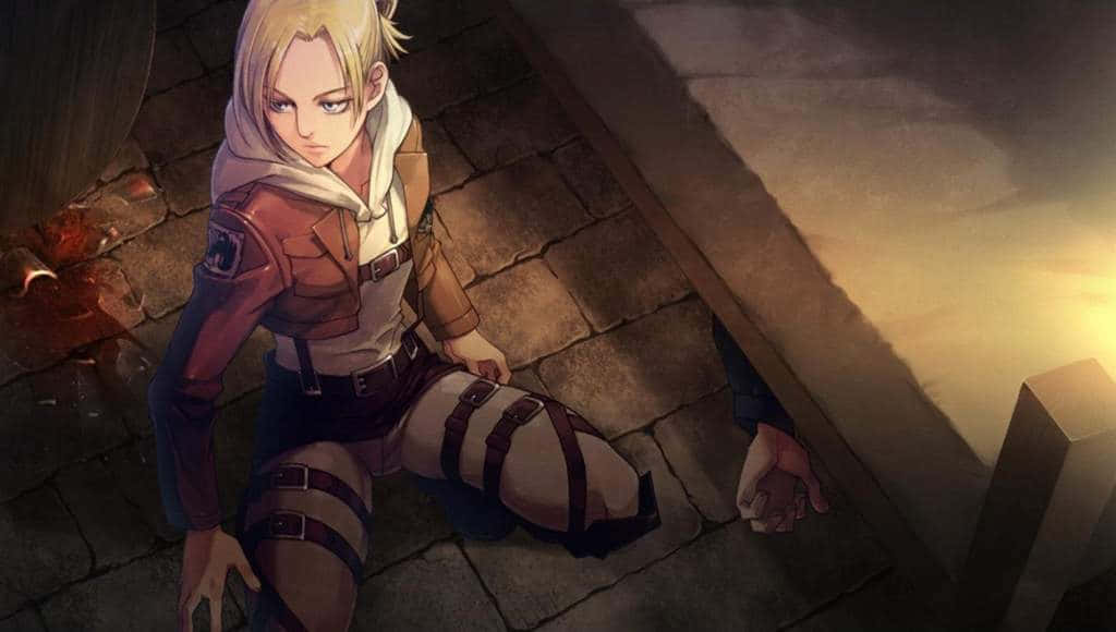 Annie Leonhart From Attack On Titan Wallpaper