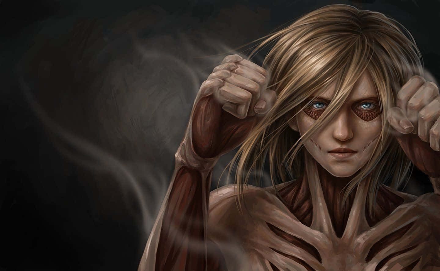 Annie Leonhart Heading Into Battle Wallpaper