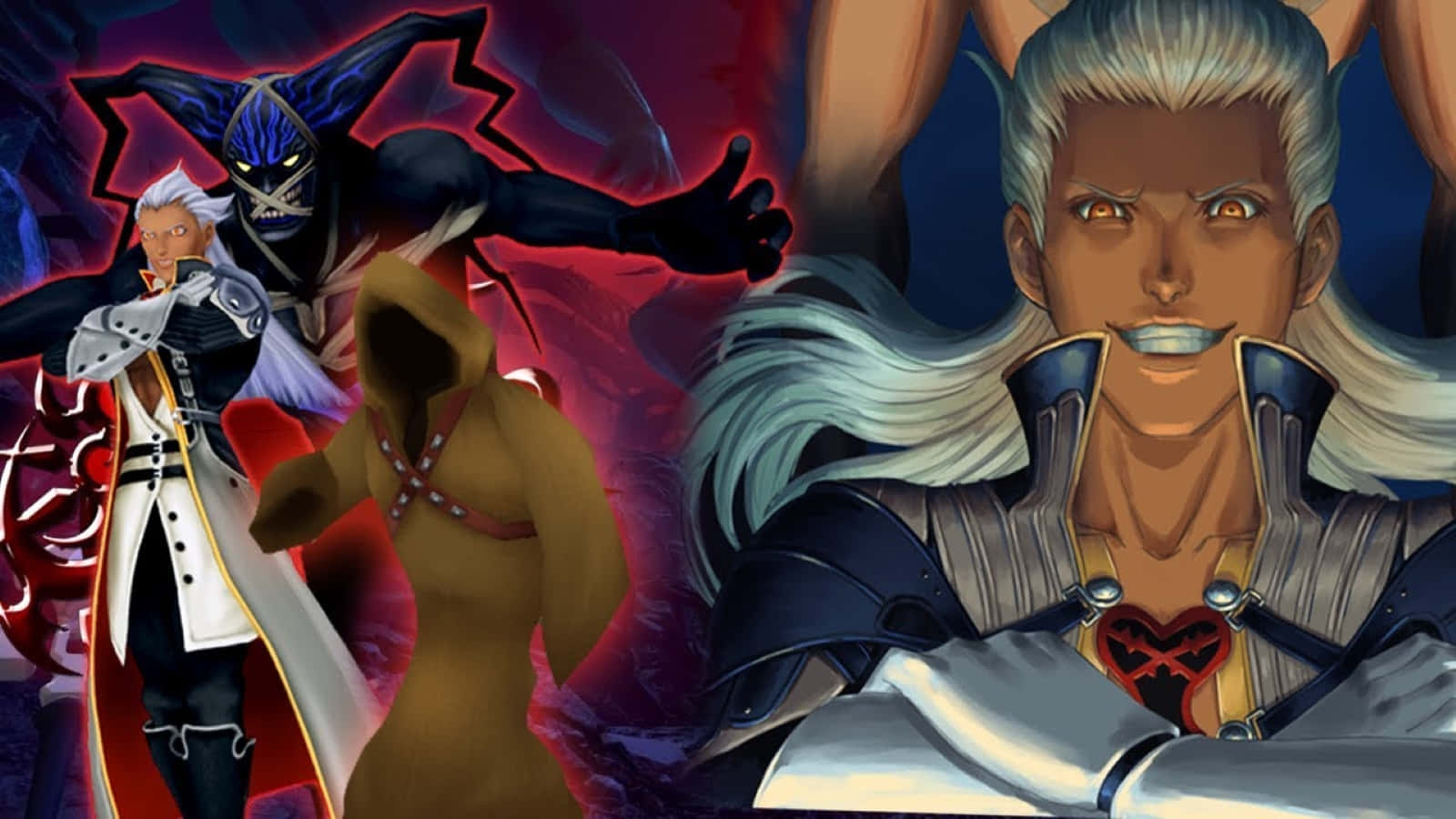 Ansem Seeker Of Darkness In Action Wallpaper