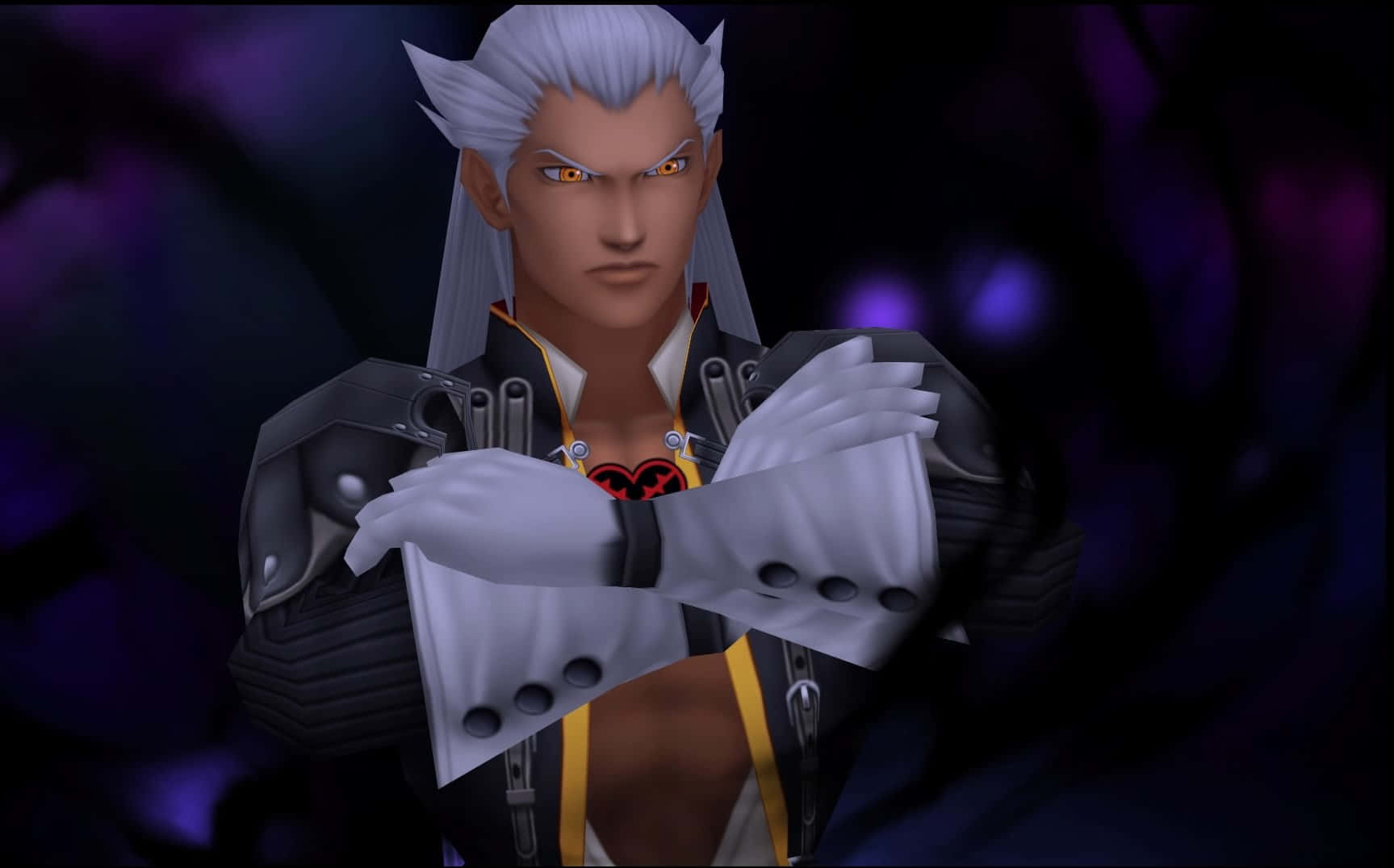 Ansem Seeker Of Darkness In Action Wallpaper