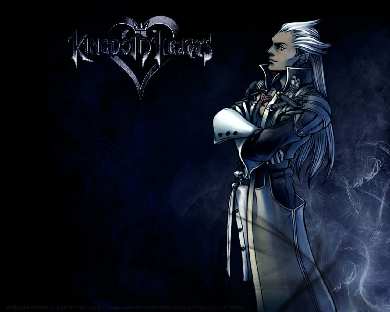 Ansem, Seeker Of Darkness Unleashing His Power Wallpaper