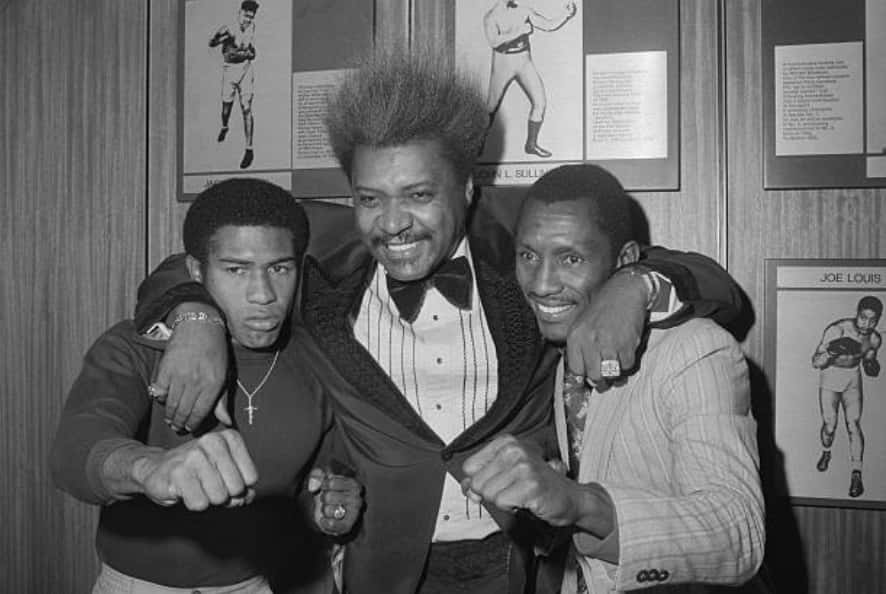 Antonio Cervantes, Miguel Montilla And Don King Wallpaper