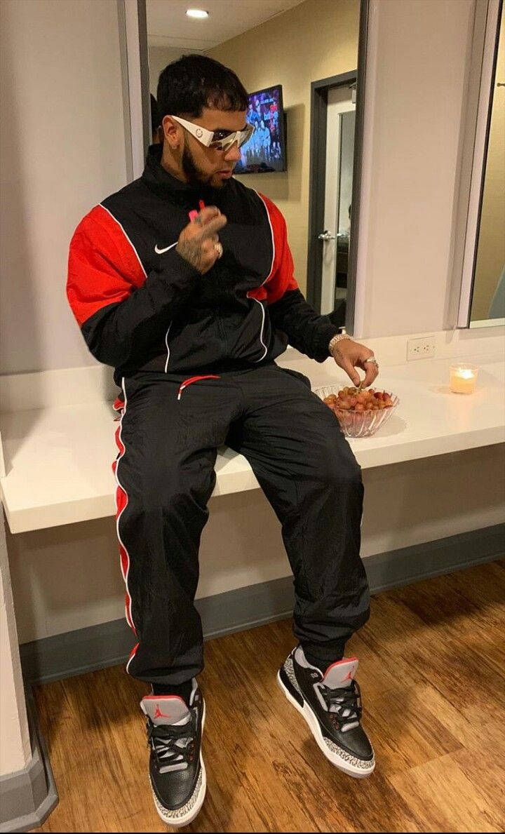 Anuel Aa Candid Shot Wallpaper