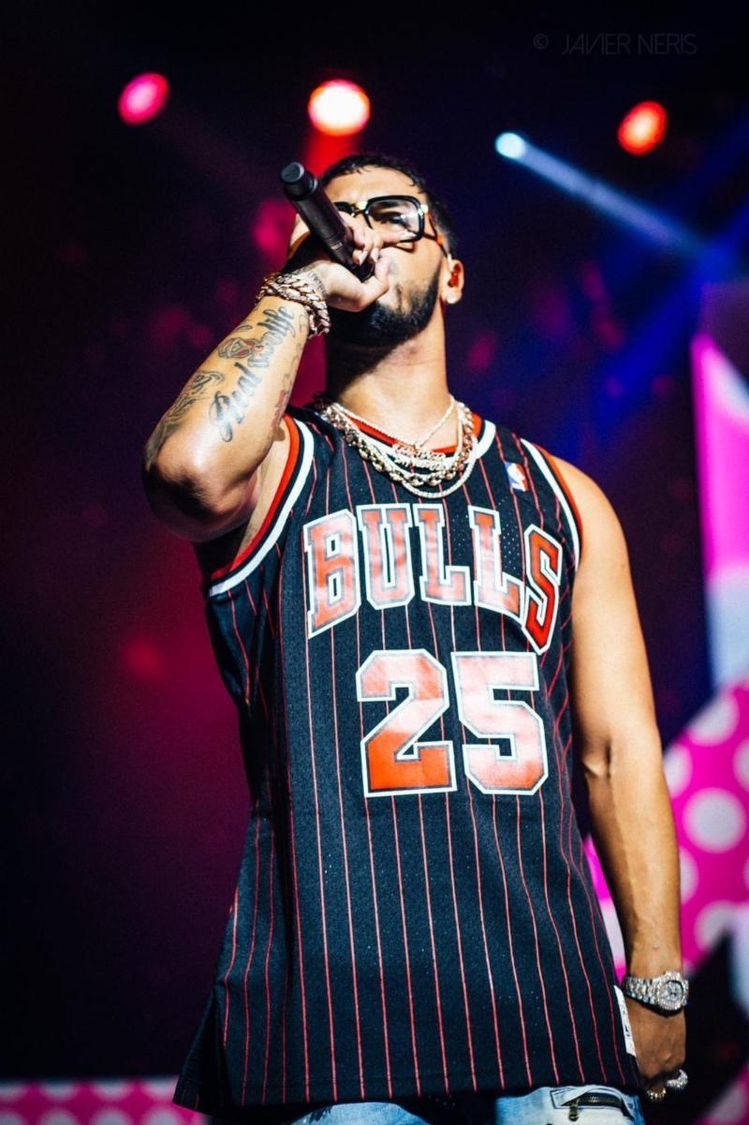 Anuel Aa Rap Concert Wallpaper