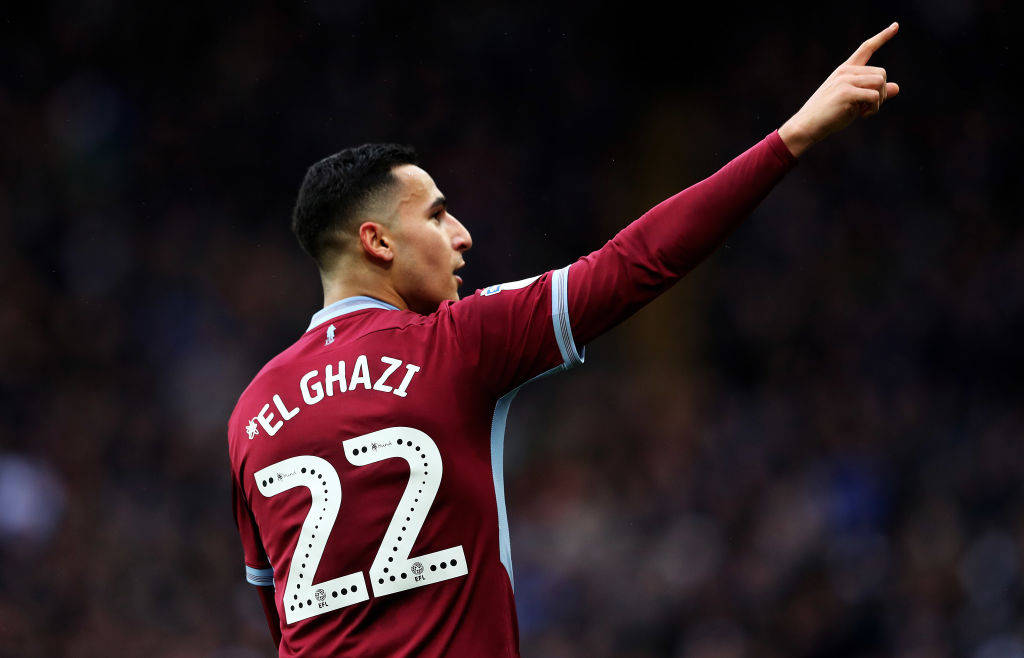 Anwar El Ghazi Aston Villa Fc Wallpaper