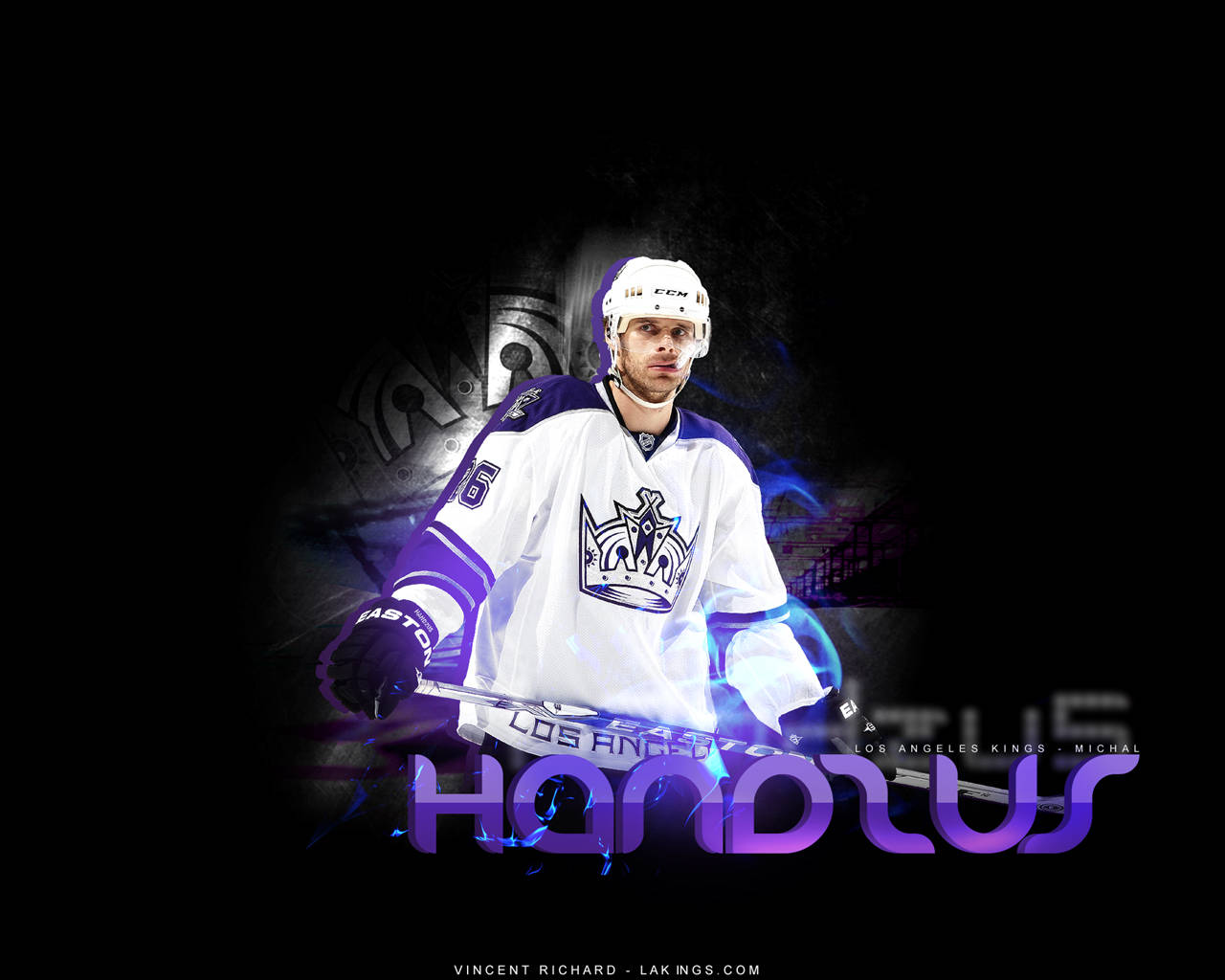 Anze Kopitar Los Angeles Kings Captain Wallpaper