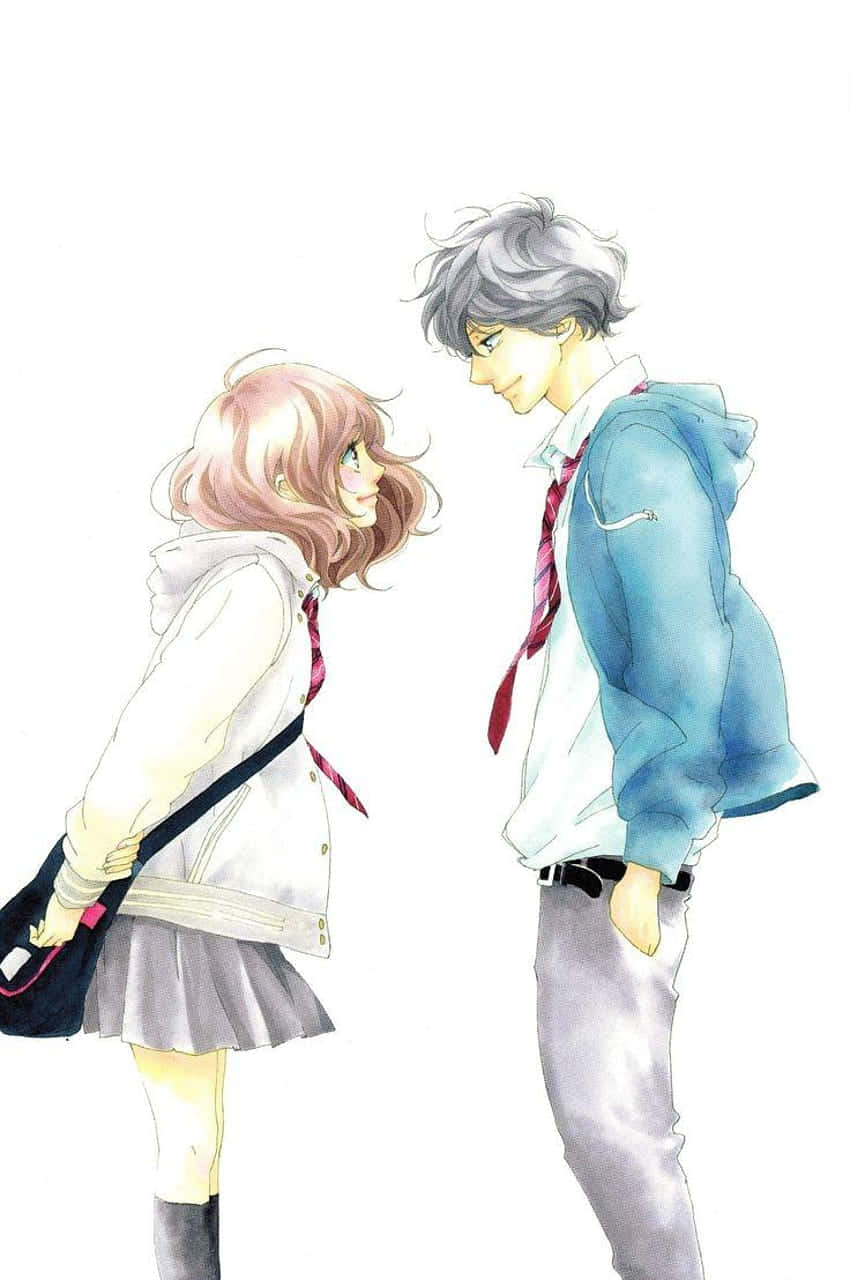 Ao Haru Ride Anime Characters Wallpaper