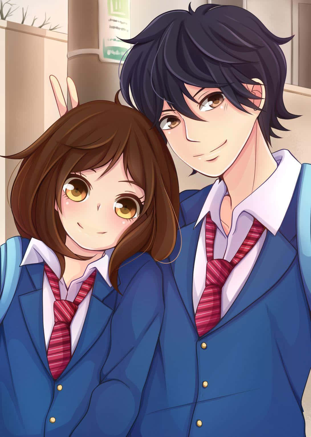 Ao Haru Ride Anime Characters School Uniforms Wallpaper