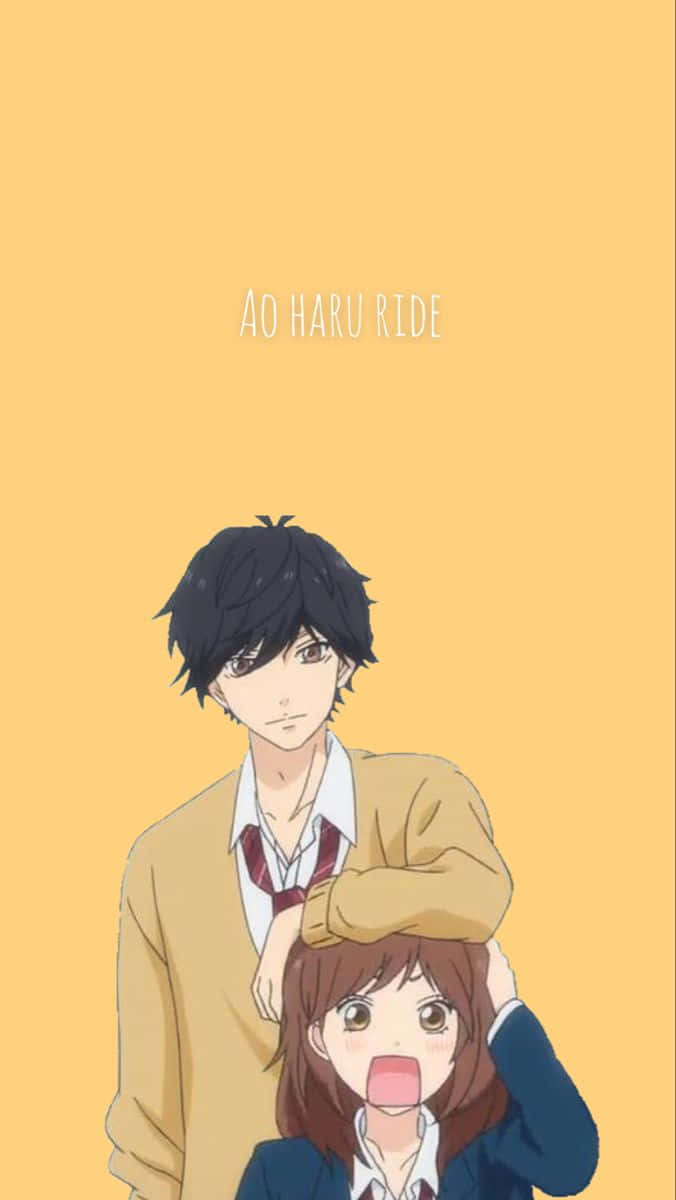 Ao Haru Ride Anime Characters Wallpaper