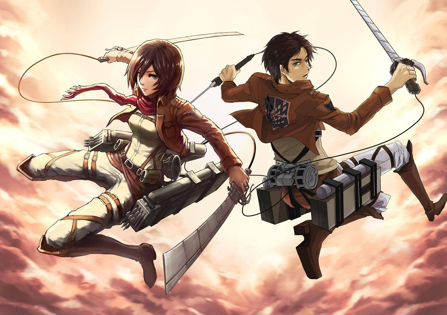 Aot Best Duo Wallpaper