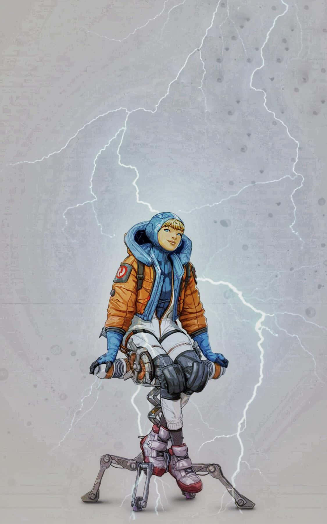 Apex Legends Wattson Aesthetic Art Wallpaper