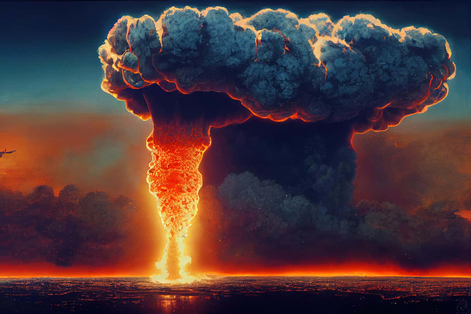 Apocalyptic_ Nuclear_ Explosion Wallpaper