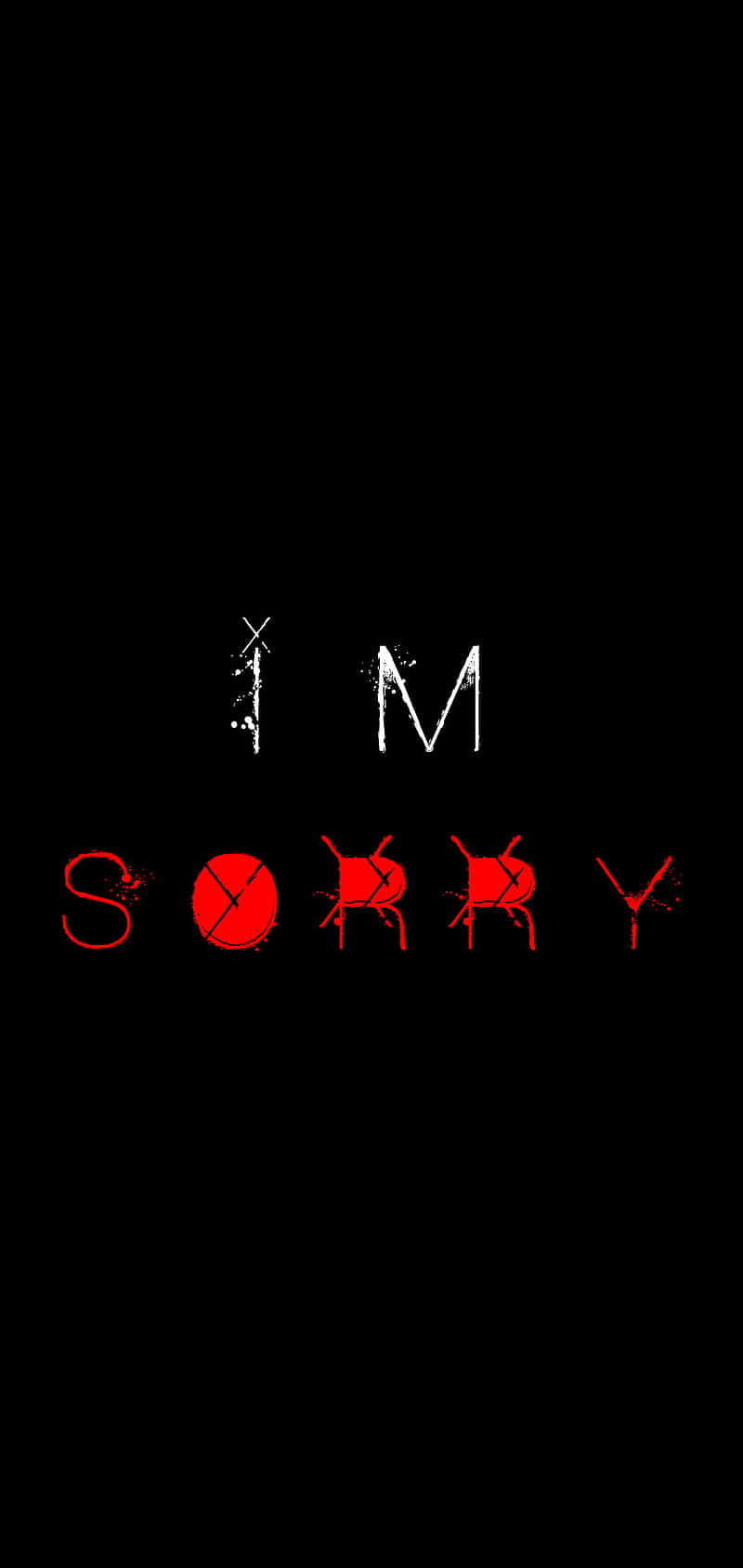 Apology Statement Black Background Wallpaper