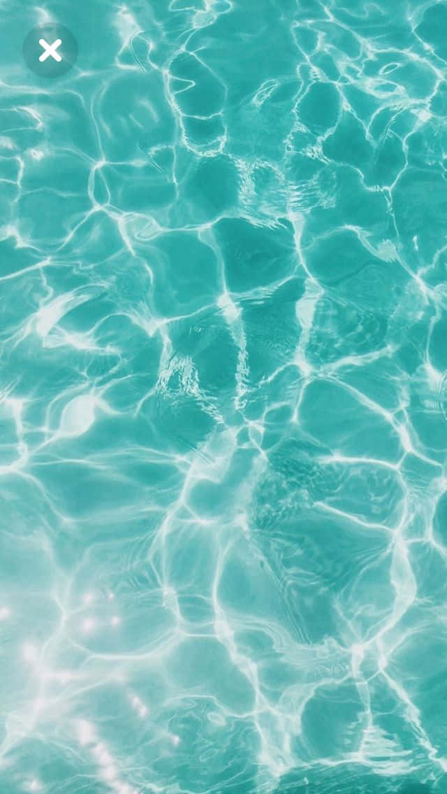 Aqua Swimming Pool Ripples Wallpaper