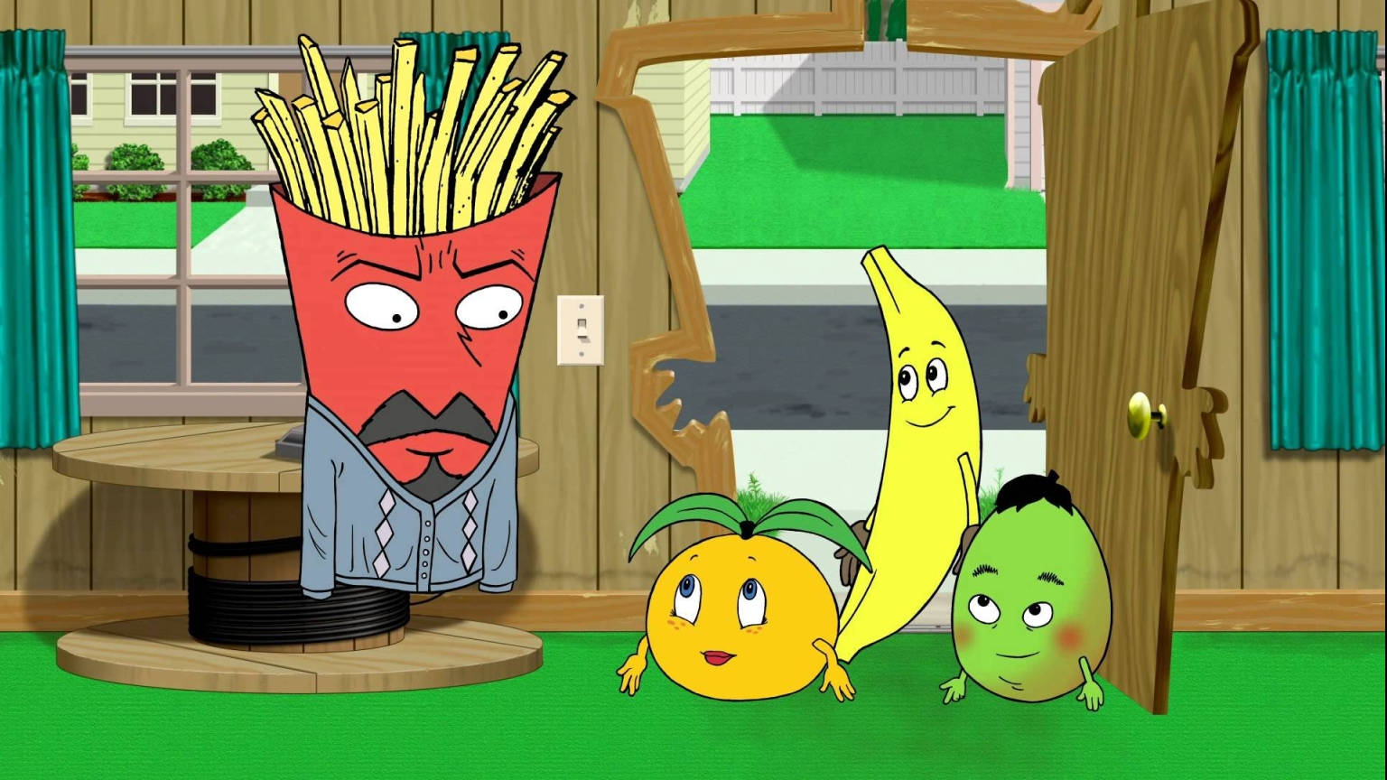 Aqua Teen Hunger Force Fruits Wallpaper