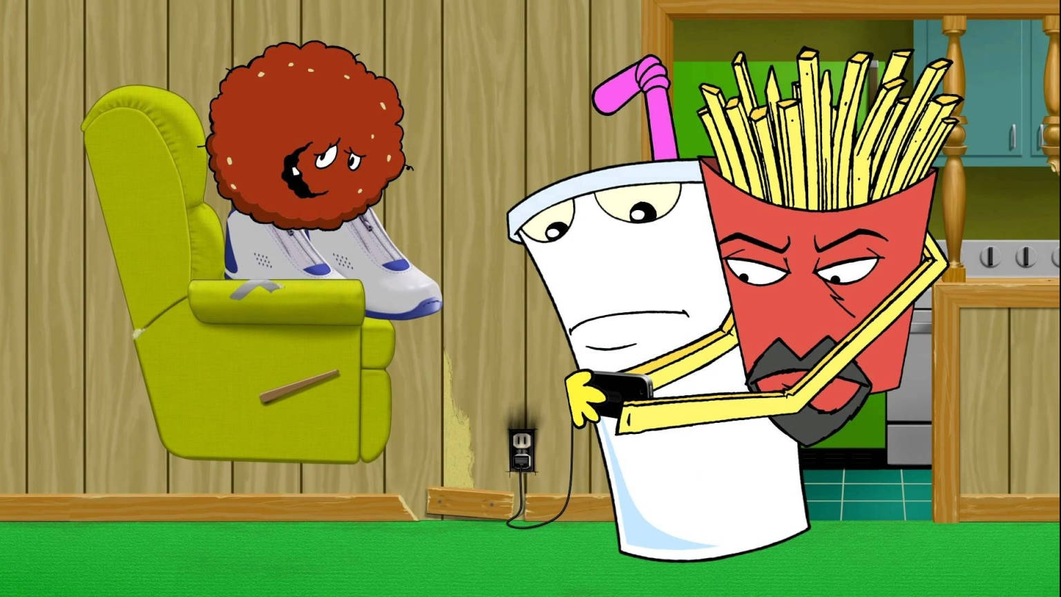 Aqua Teen Hunger Force Trio Wallpaper