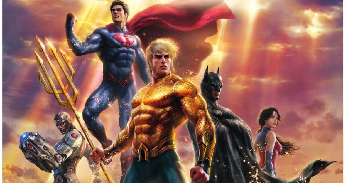 Aquaman And The Justice League Face A New Threat In Throne Of Atlantis Wallpaper