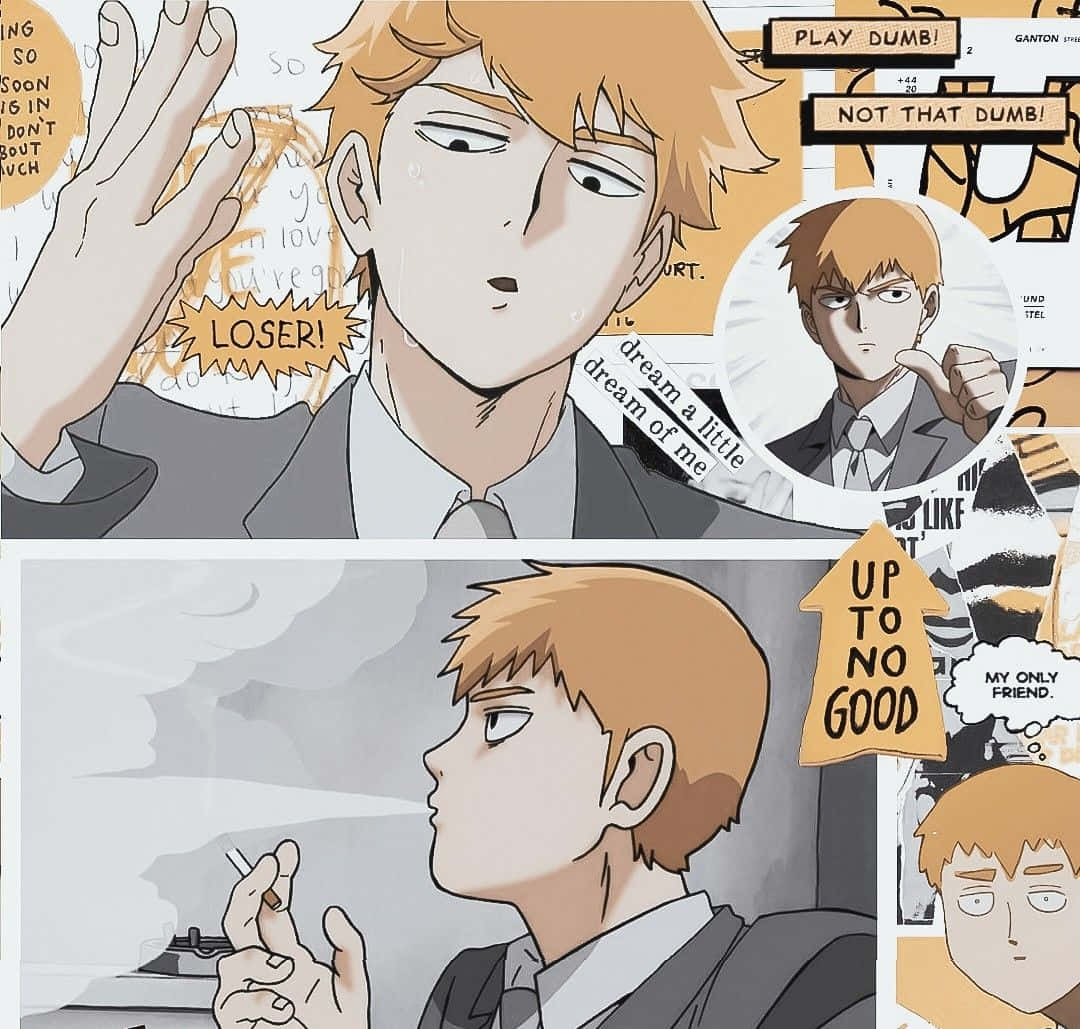 Arataka Reigen, A Compassionate And Witty Protagonist Wallpaper