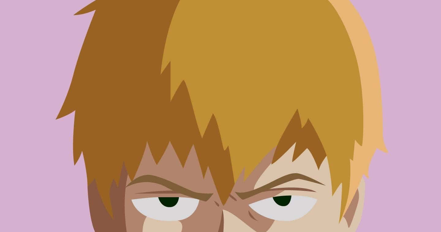 Arataka Reigen Displaying His Psychic Powers Wallpaper