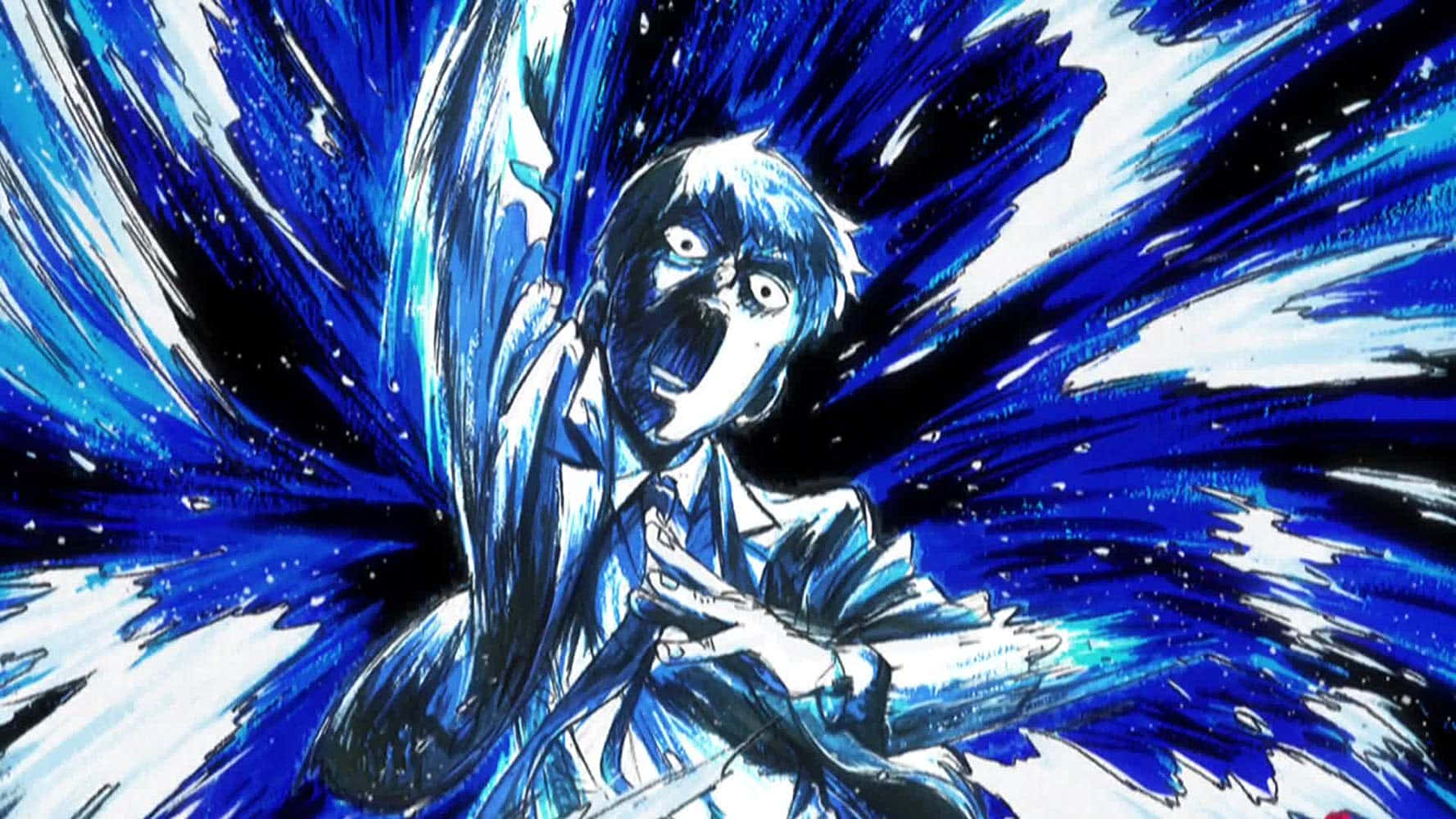 Arataka Reigen Unleashes His Psychic Powers. Wallpaper