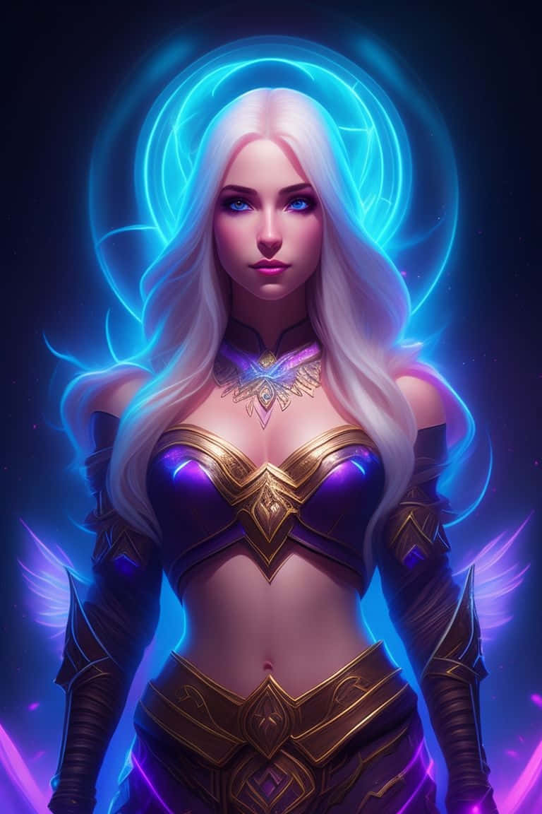 Arcane Mage Fantasy Artwork Wallpaper